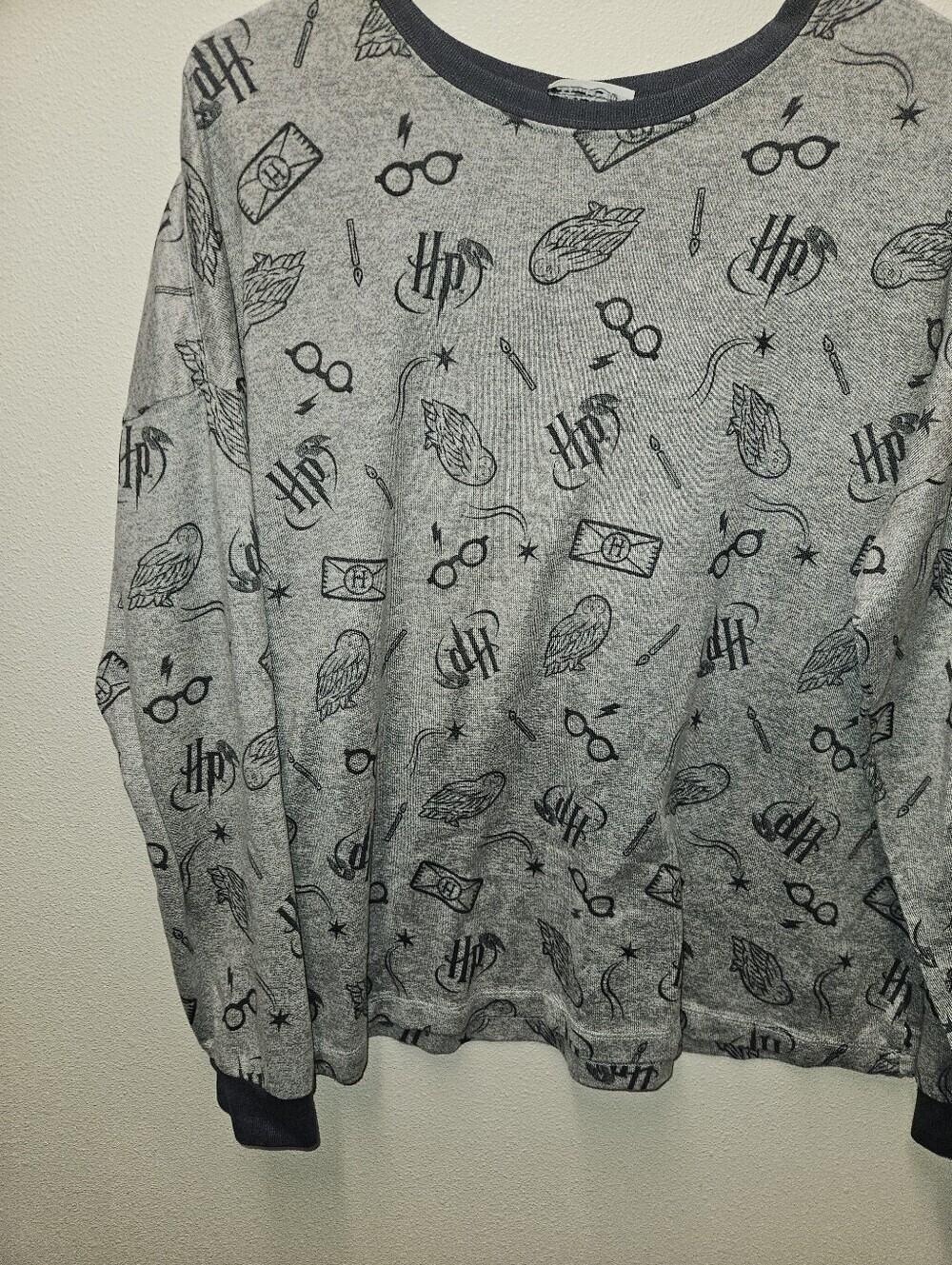 Wizarding World Of Harry Potter Long Sleeve Top Size M - Picture 5 of 10